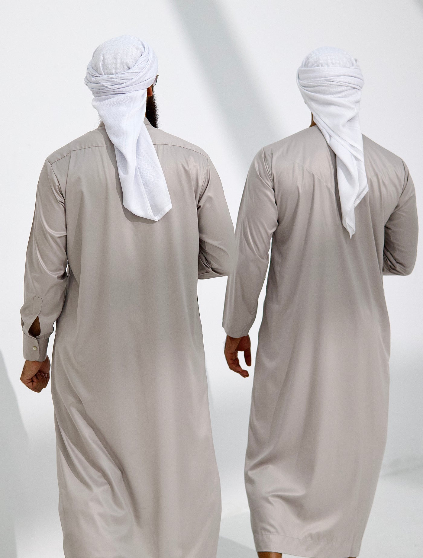 Qamis Emirati Satiné beige