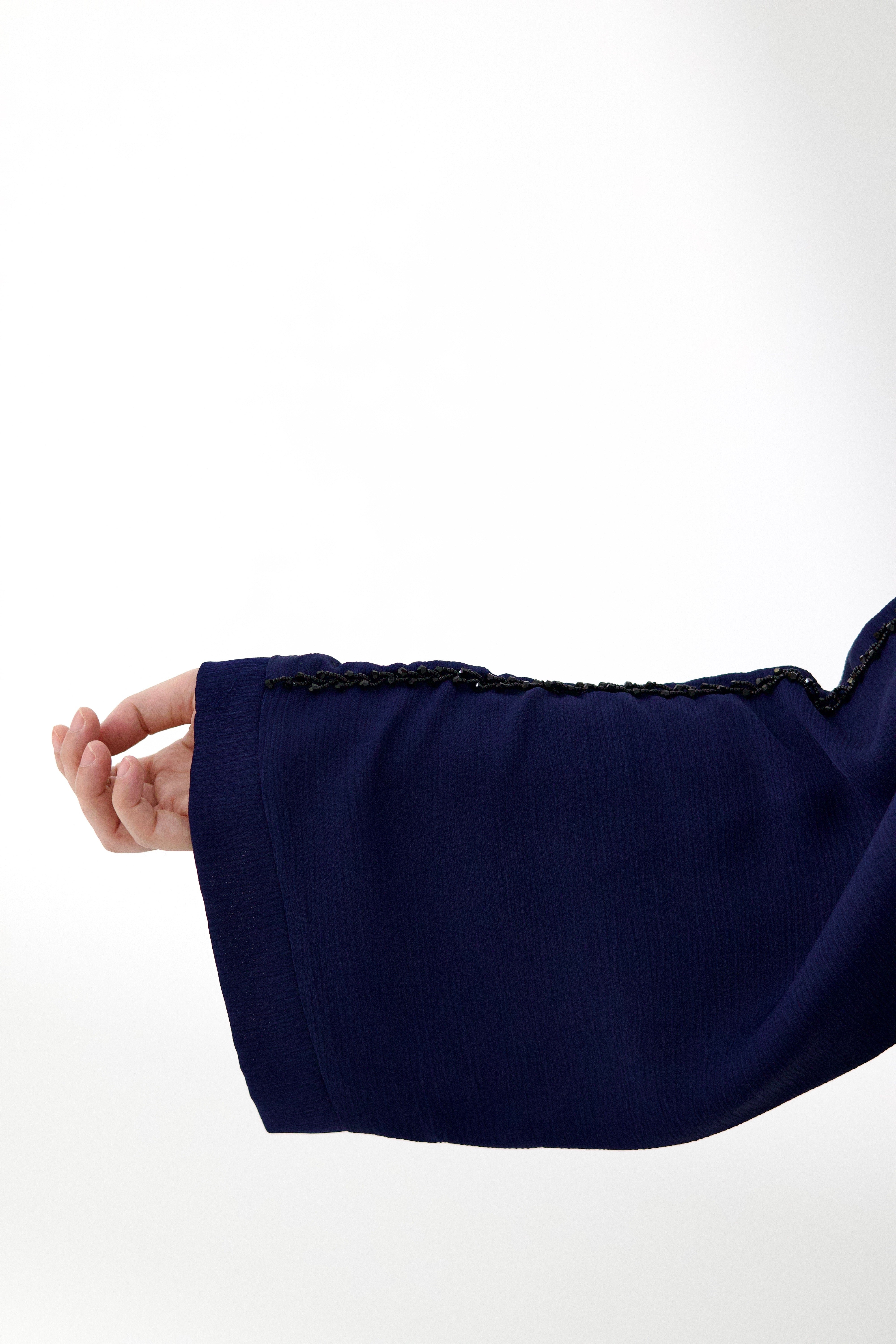 Abaya bleu