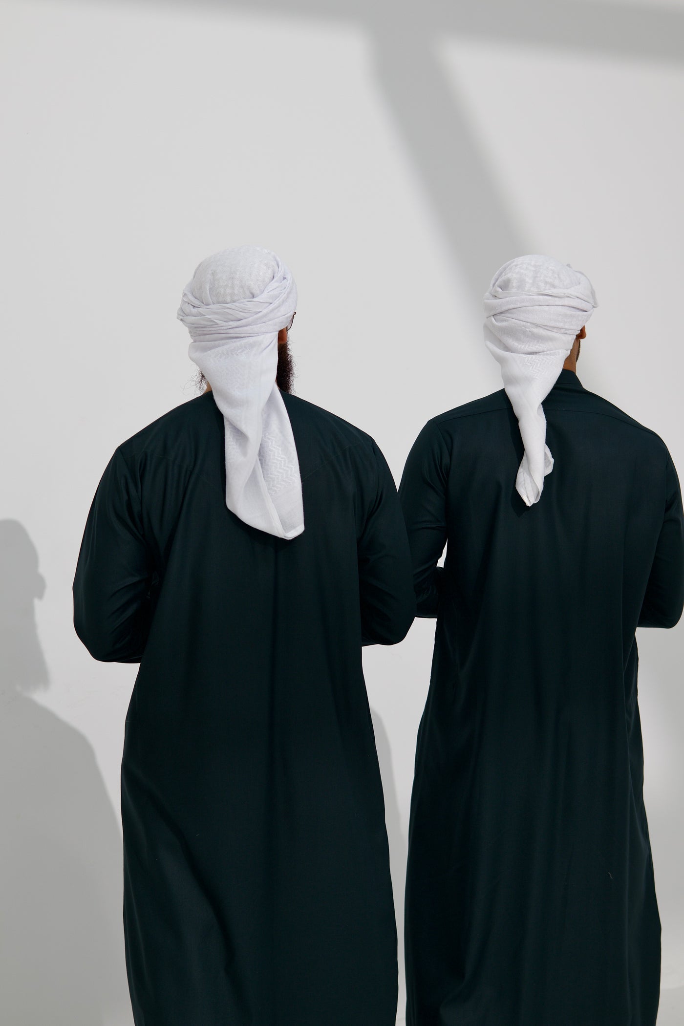 Qamis Saudi Coton vert bouteille